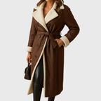 Thalia - Women's Chic Double-Breasted Trench Coat
