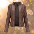 Thalia - Women's Classic Leather Jacket
