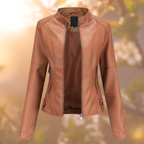 Thalia - Women's Classic Leather Jacket