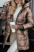 Thalia - Women's Stylish Puffer Jacket with Hood
