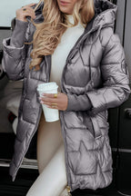 Thalia - Women's Stylish Puffer Jacket with Hood