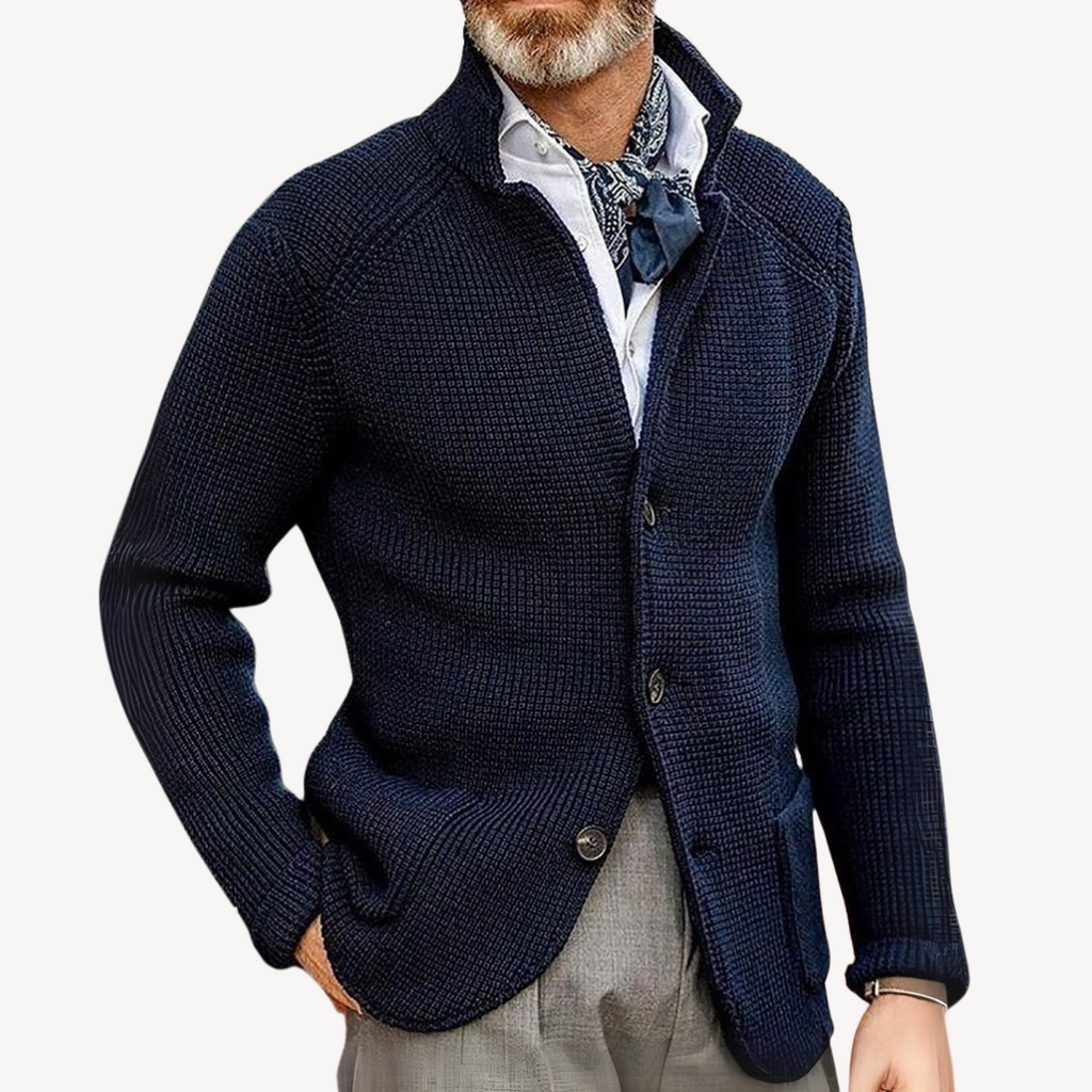 Theo - Men's Classic Knitted Cardigan