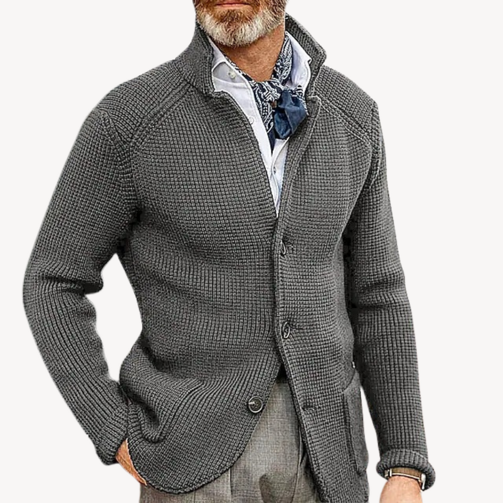 Theo - Men's Classic Knitted Cardigan
