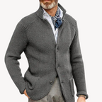 Theo - Men's Classic Knitted Cardigan
