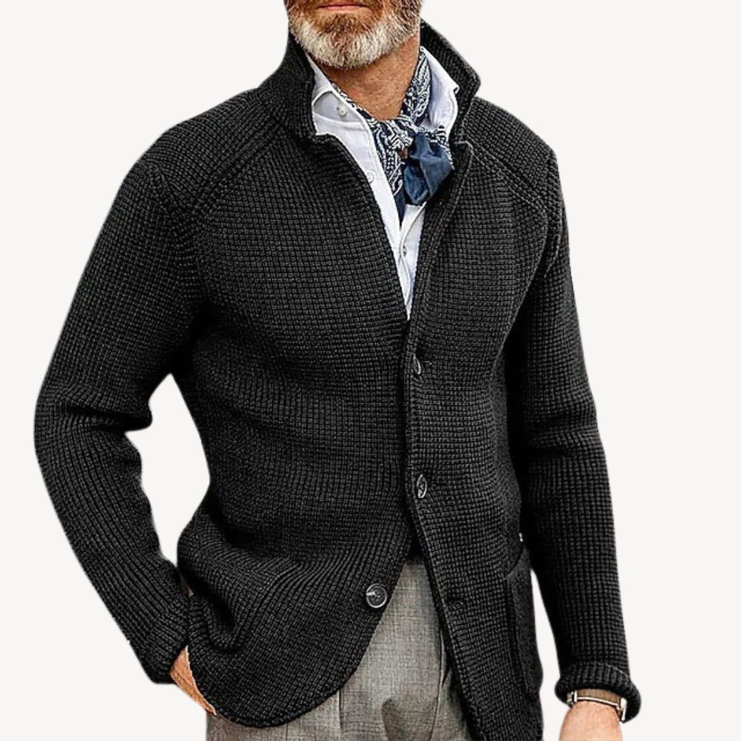 Theo - Men's Classic Knitted Cardigan