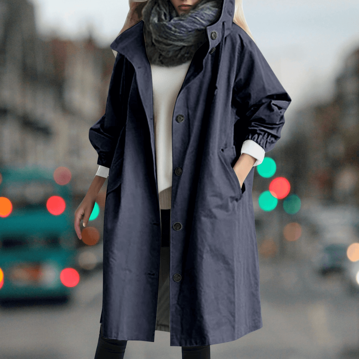 Vivian - Women's Water-Resistant Trench Coat