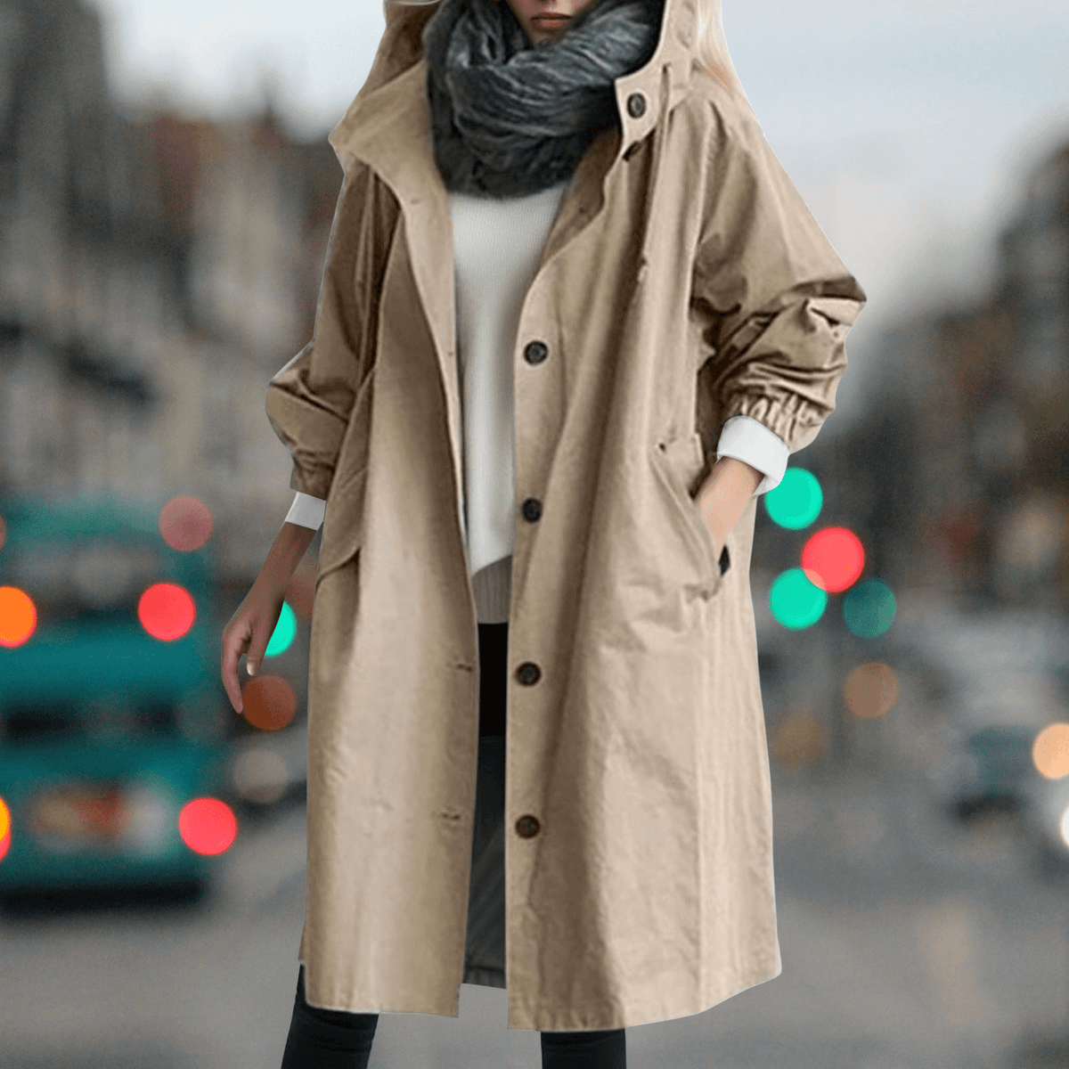 Vivian - Women's Water-Resistant Trench Coat