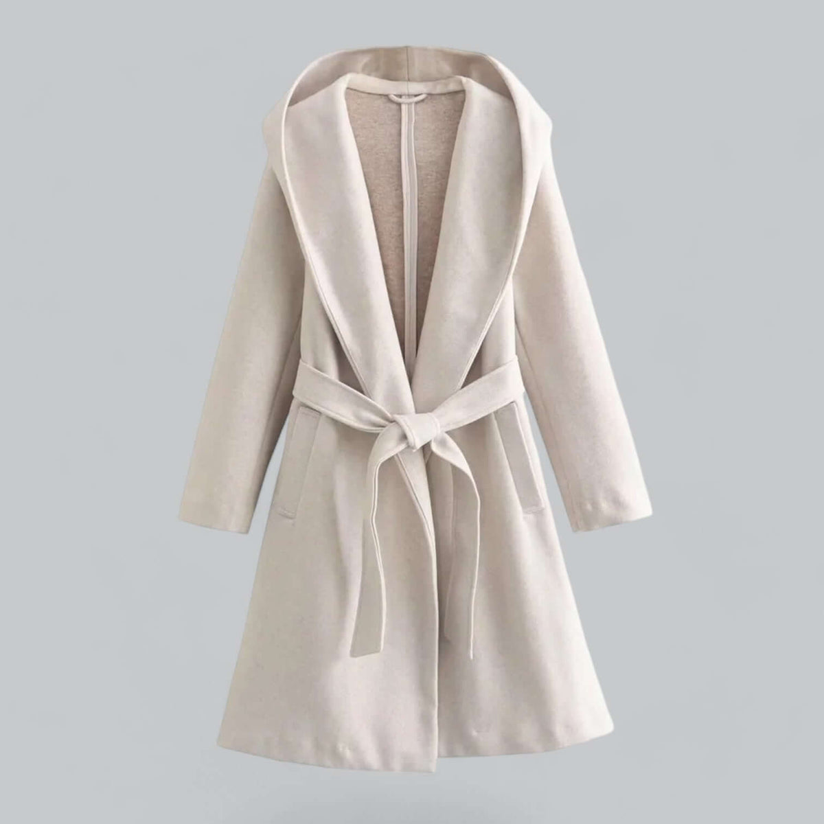 Wren - Women's Elegant Hooded Trench Coat