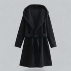 Wren - Women's Elegant Hooded Trench Coat