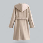 Wren - Women's Elegant Hooded Trench Coat