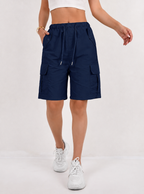 Zaina - Women's Cargo Shorts with Pocket Detail