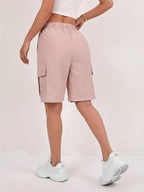 Zaina - Women's Cargo Shorts with Pocket Detail