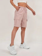 Zaina - Women's Cargo Shorts with Pocket Detail