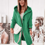 Zephyra - Women's Cosy Knitted Cardigan with Hood