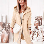 Zephyra - Women's Cosy Knitted Cardigan with Hood