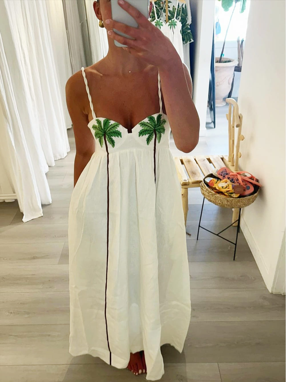 Zinnia - Women's Tropical Maxi Sun Dress